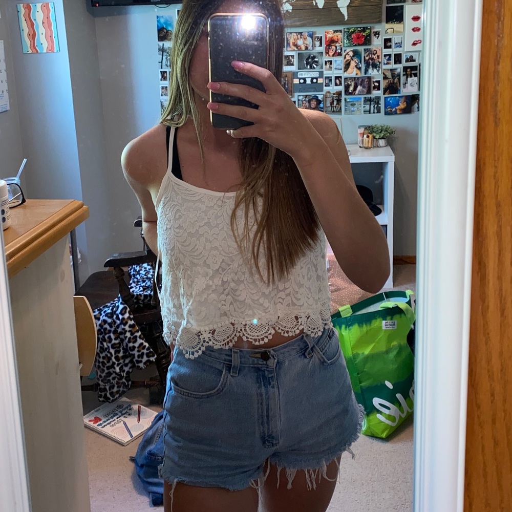 Cropped tank top